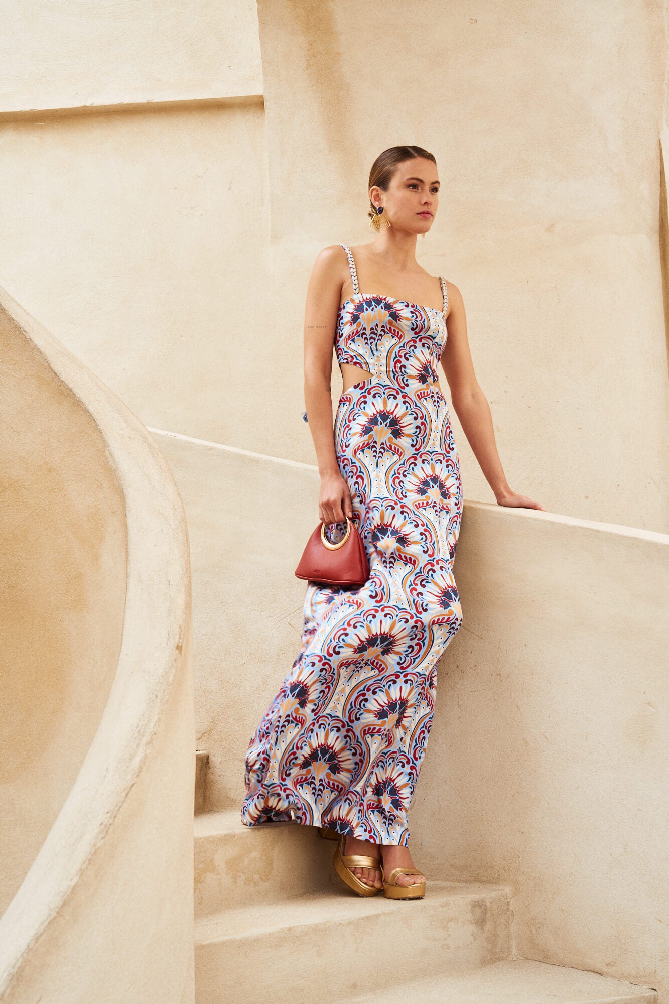 Azahara Printed Dress