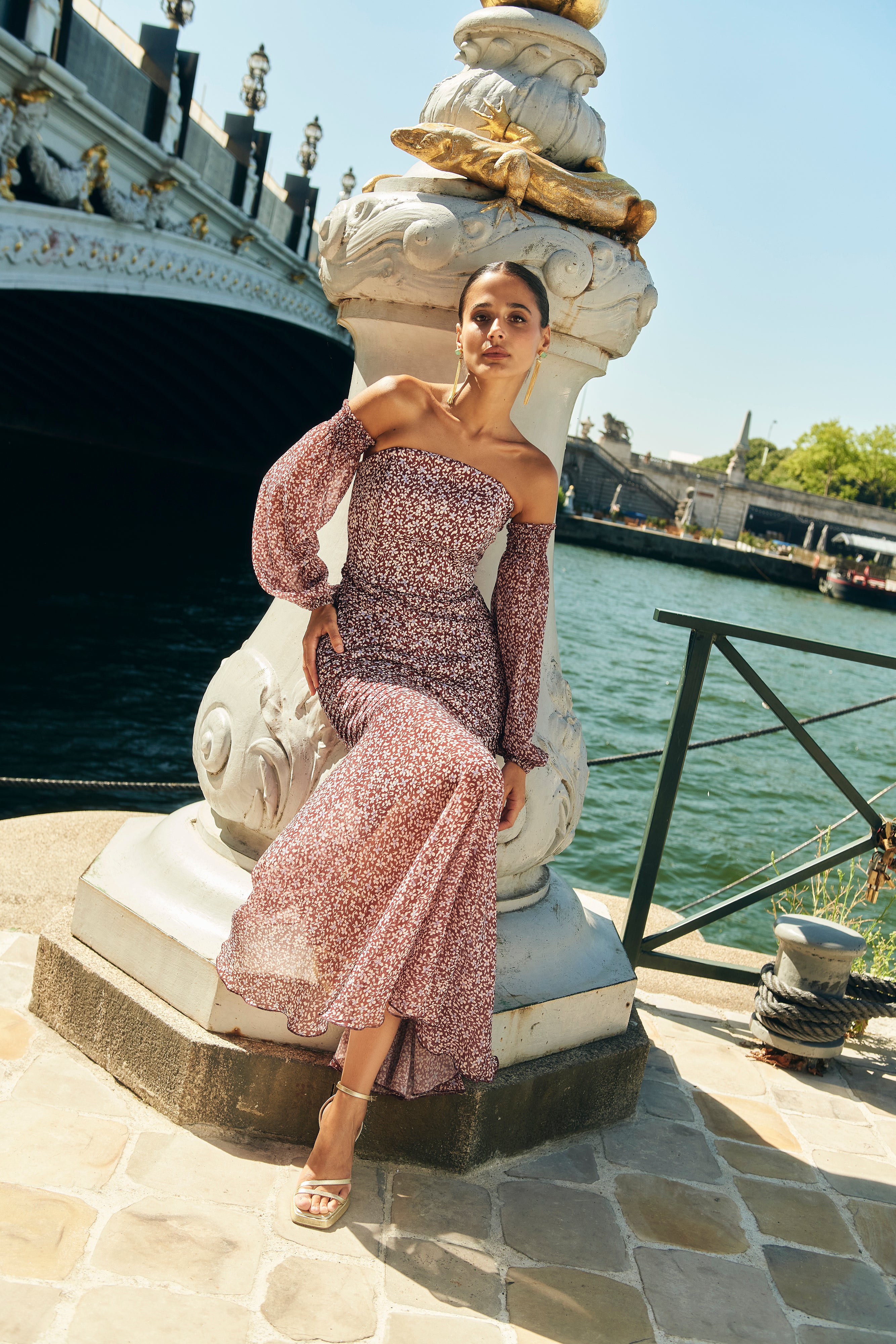 Robe à imprimé floral Lilou