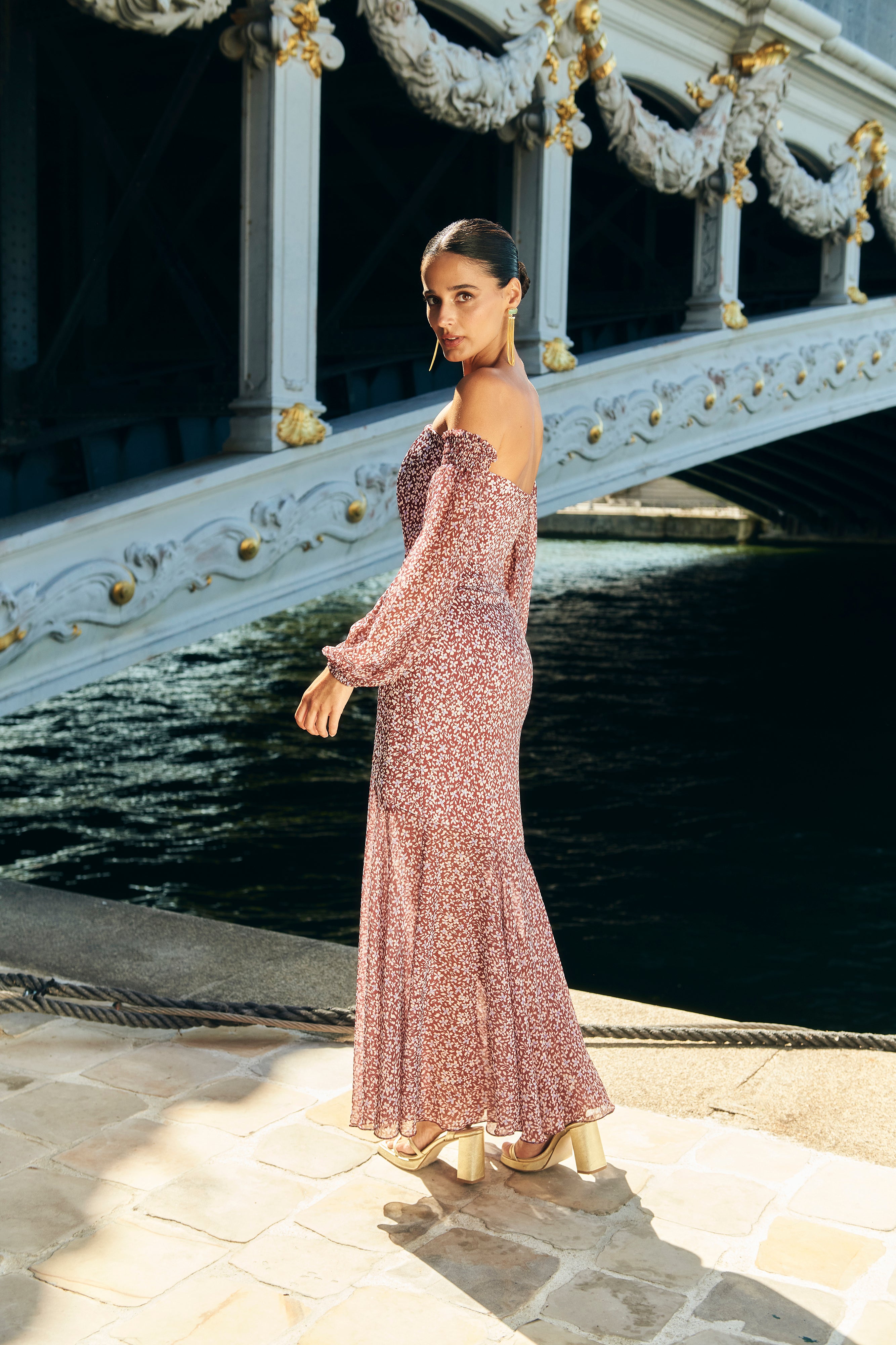 Lilou Floral Print Dress