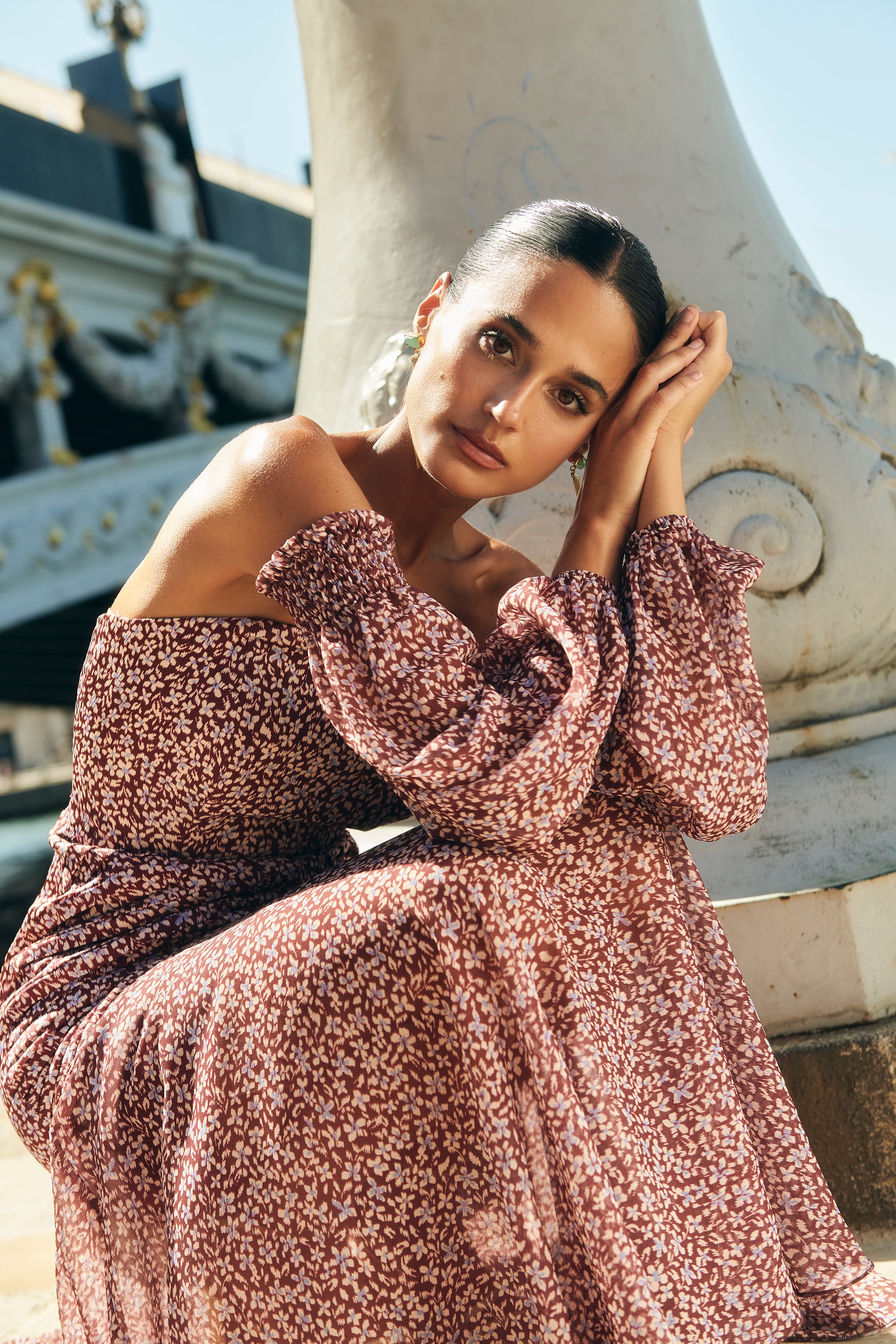 Lilou Floral Print Dress