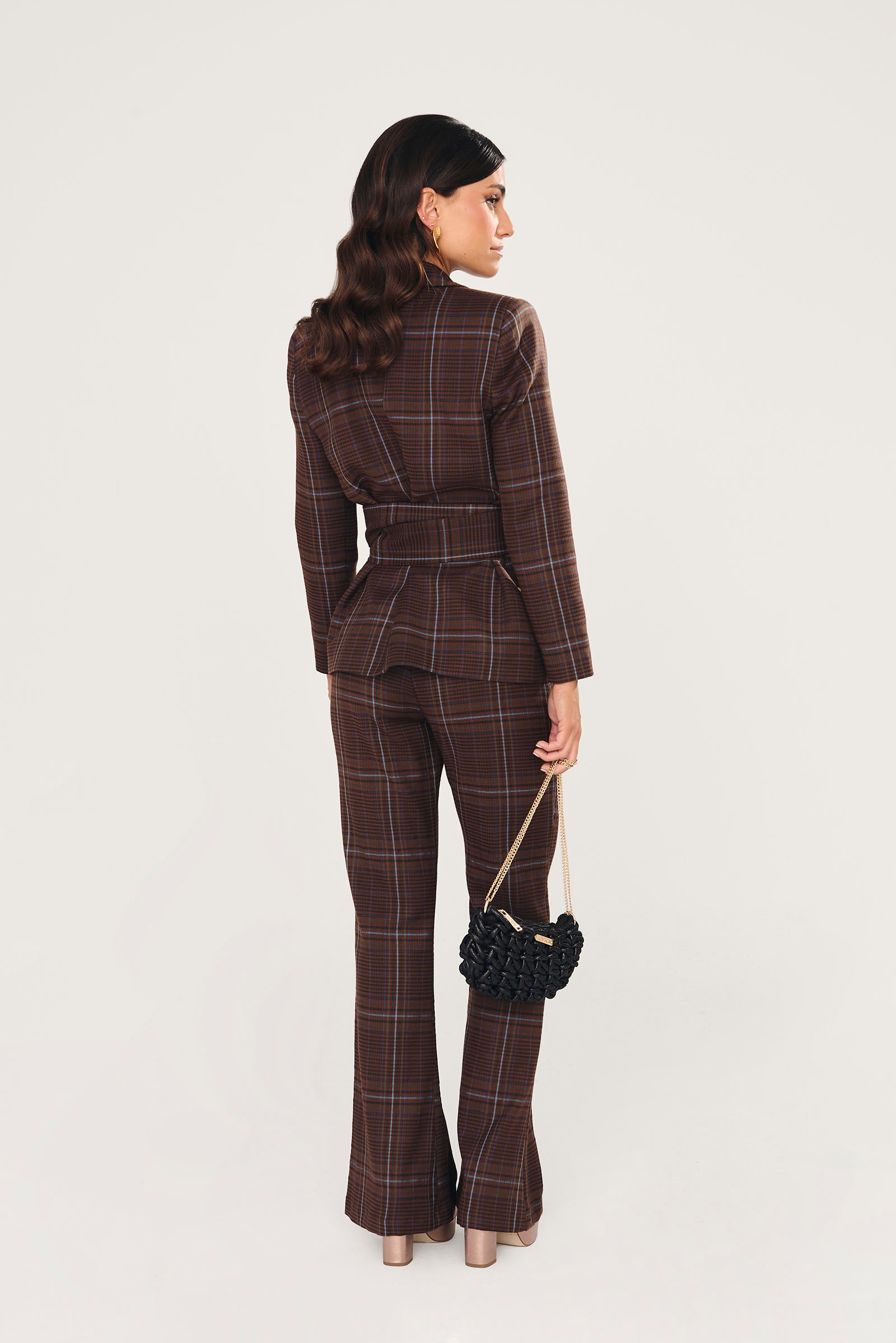 Blazer Oxford marron