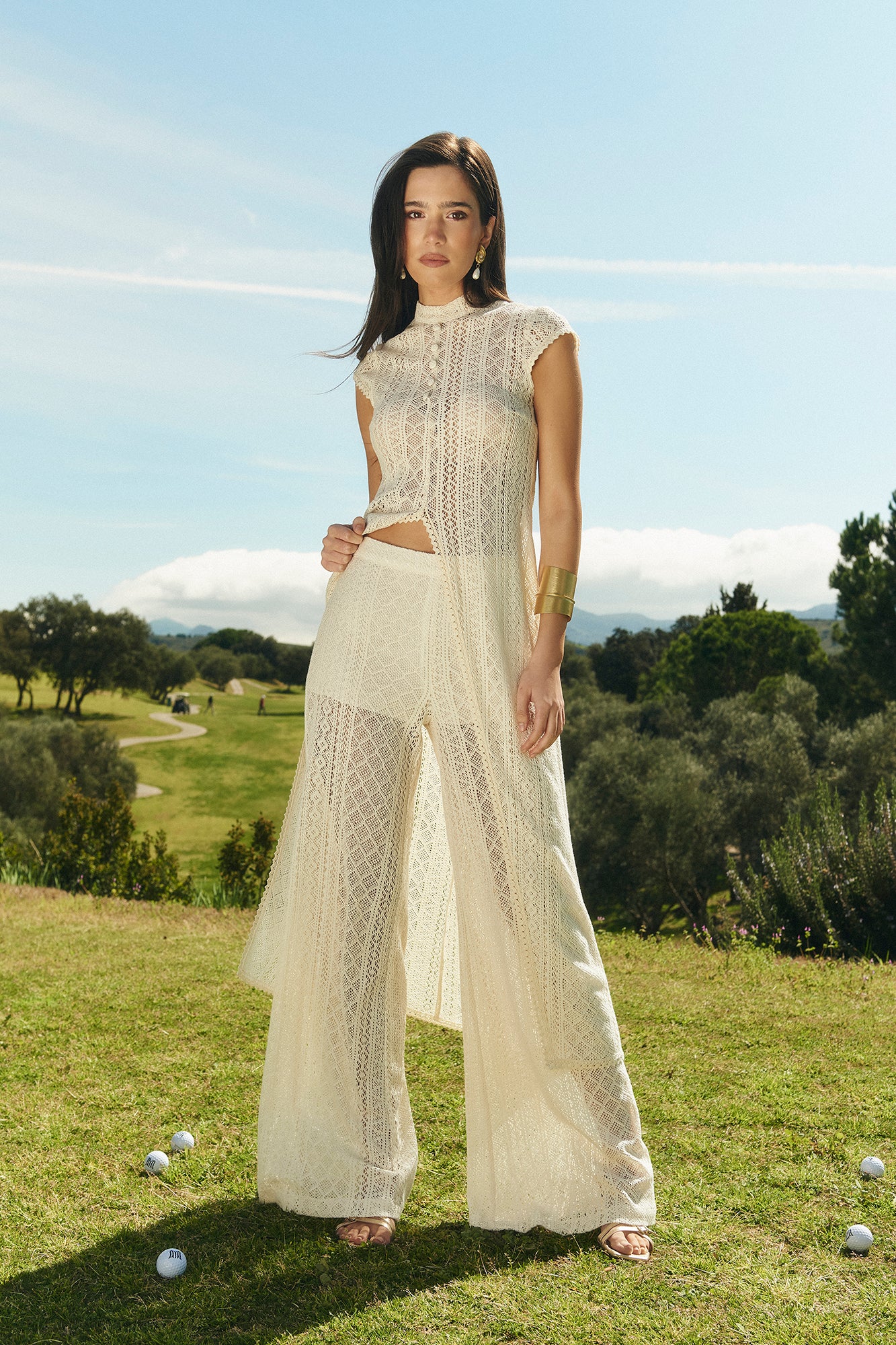 MIPHAI Set Tinsley Blanco Roto Invitada