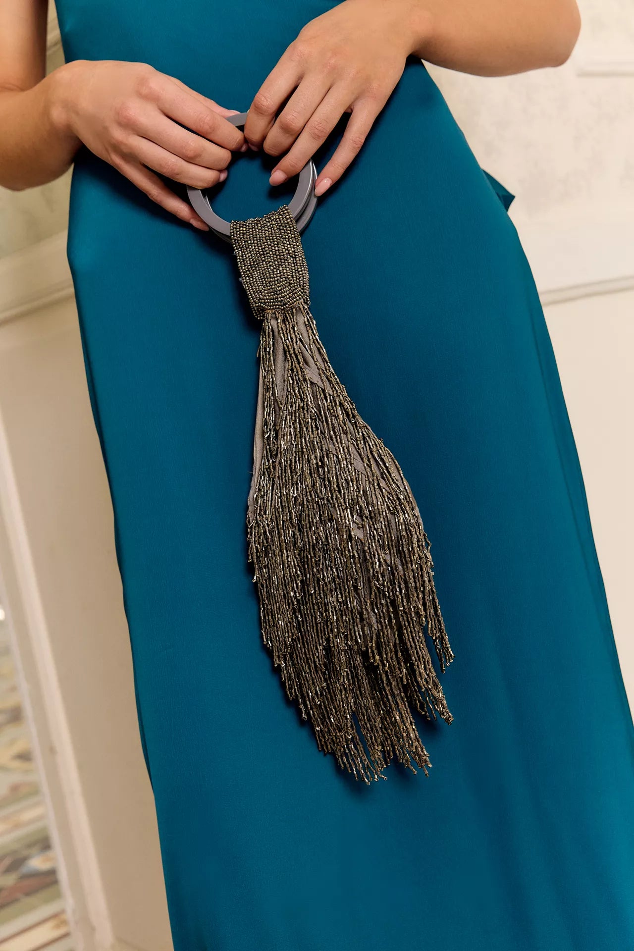 Bolso Bluma Plateado