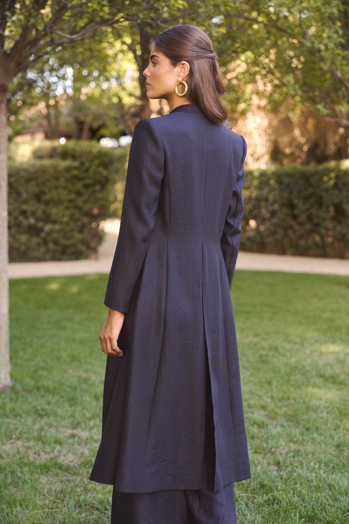 Miphai Chaqueta Rey Negro Invitada Espalda