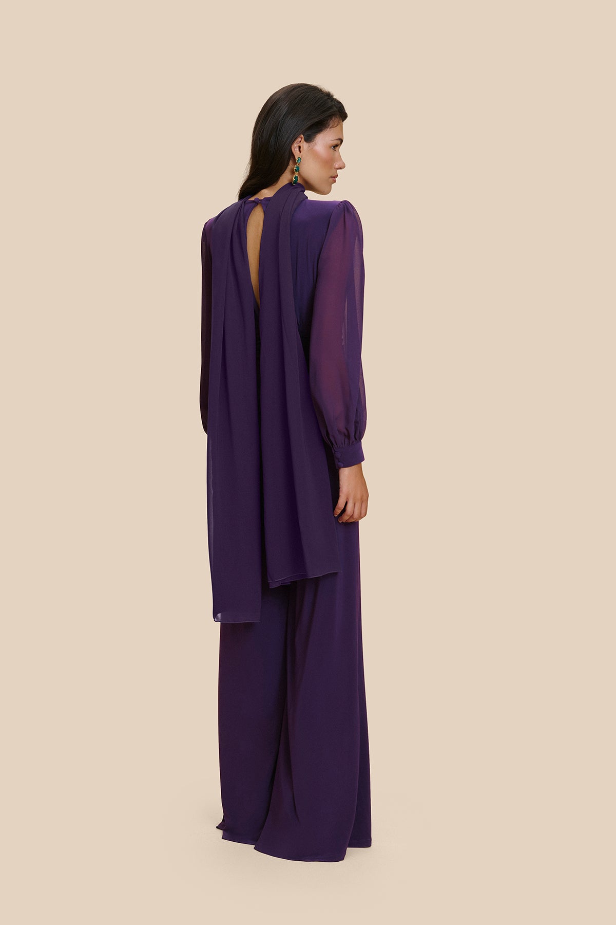 Amalfi Purple Jumpsuit