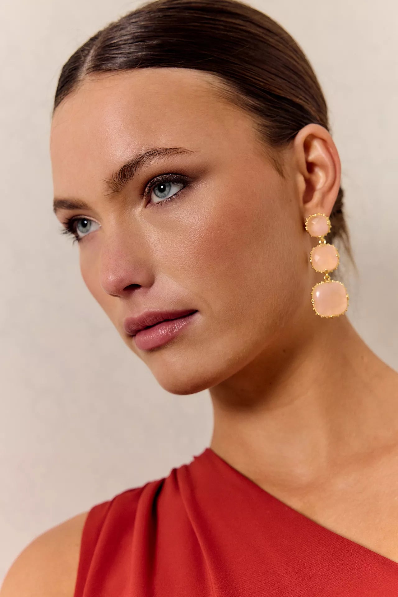 Miphai Pendientes Aurora Rosa Nude