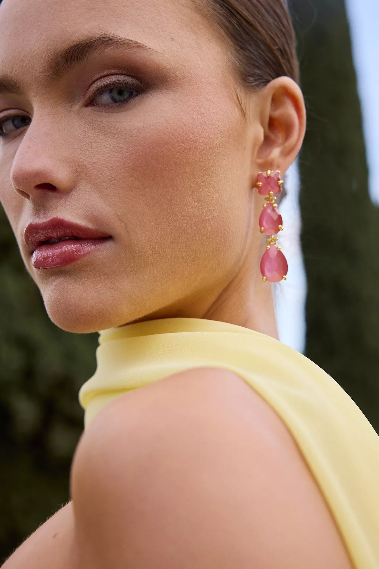 Miphai Pendientes Celinda Rosas