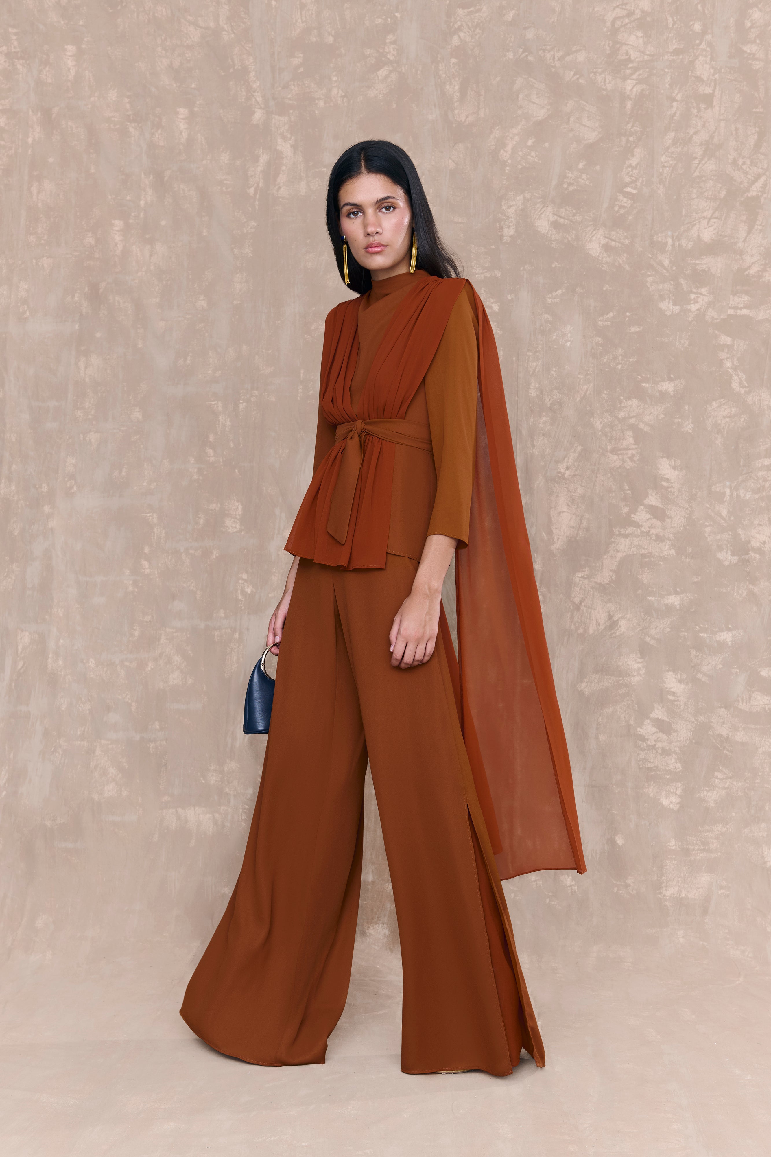 Pantalon Nina Marron