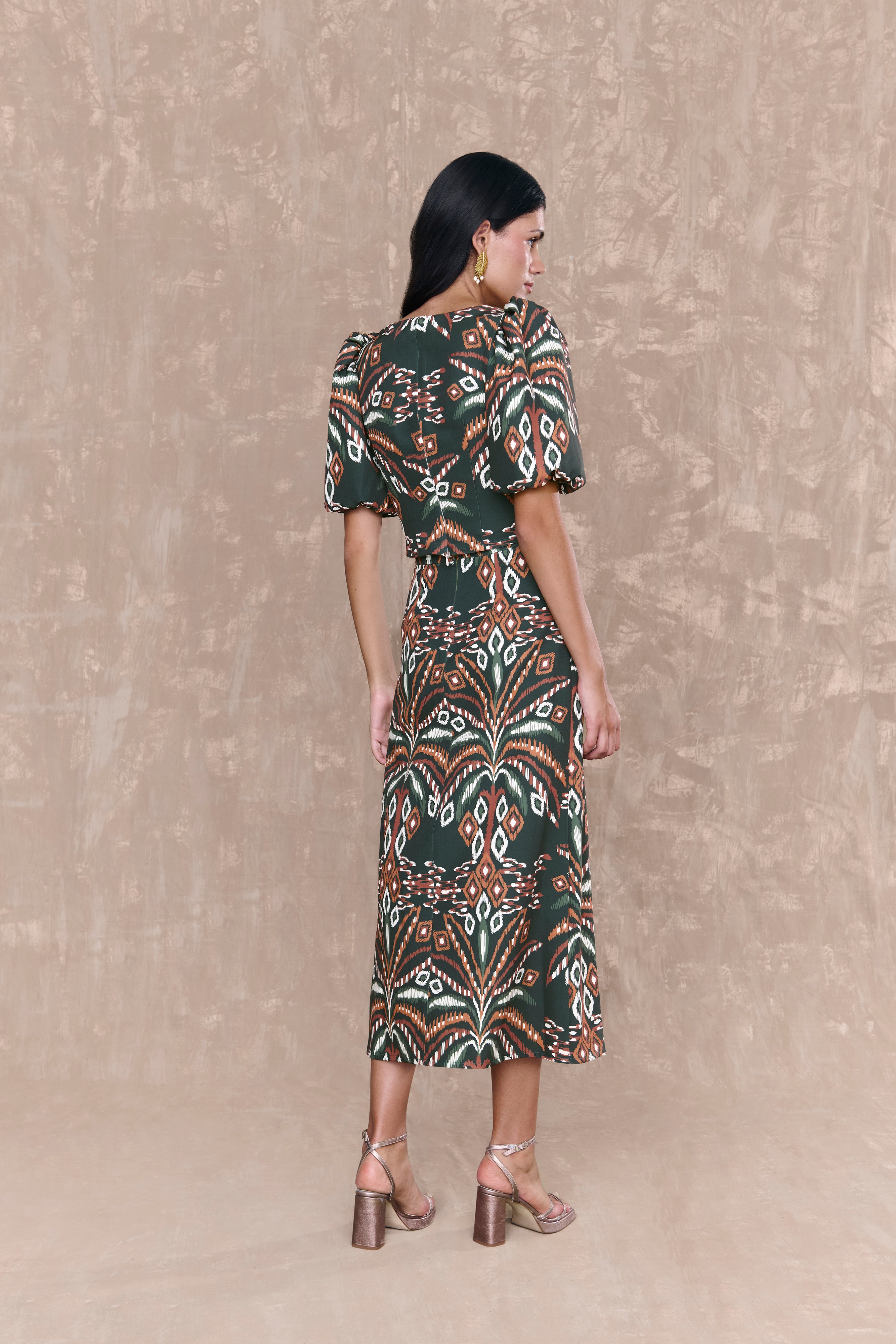 Top Noor Estampado Verde