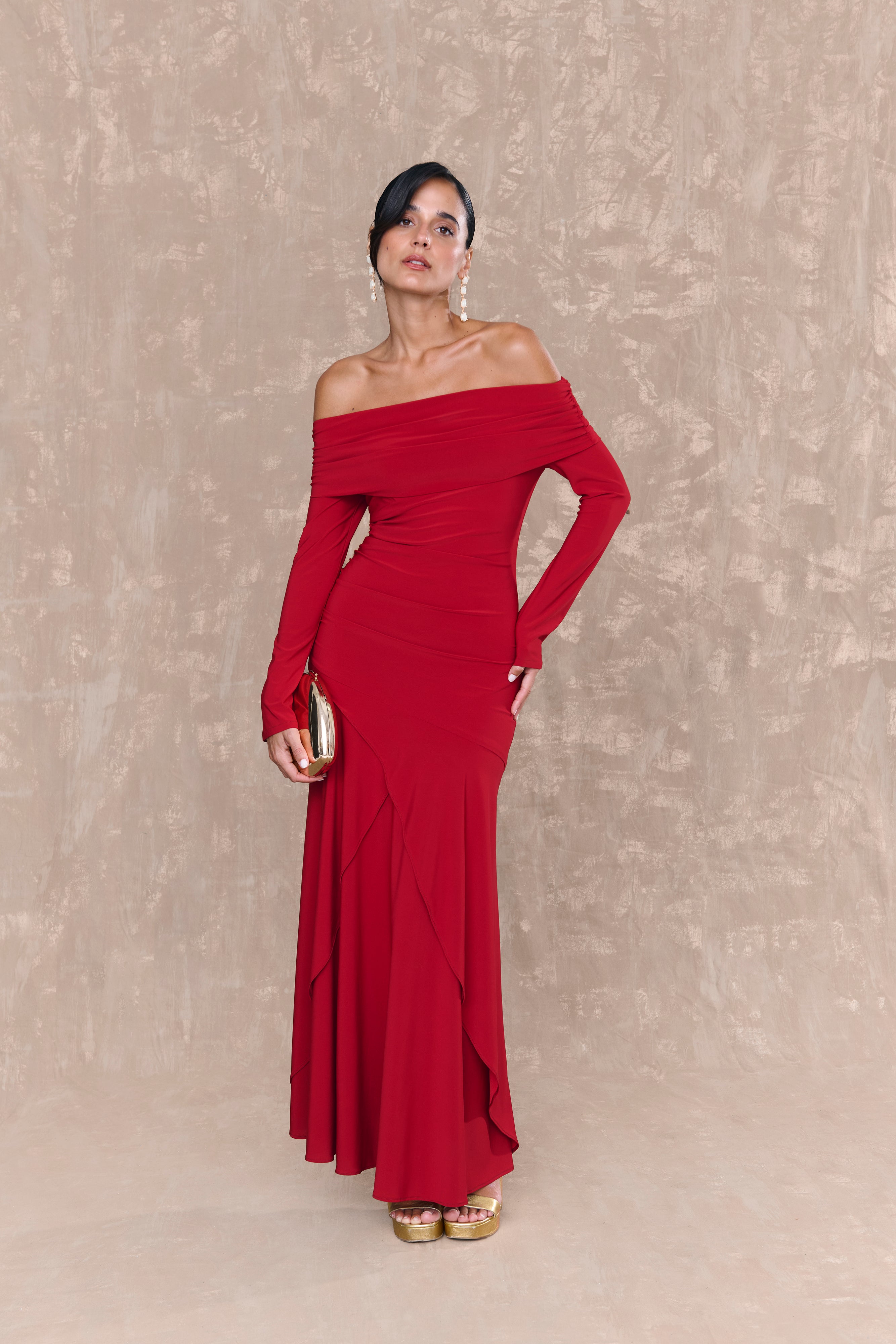 Robe rouge Diane