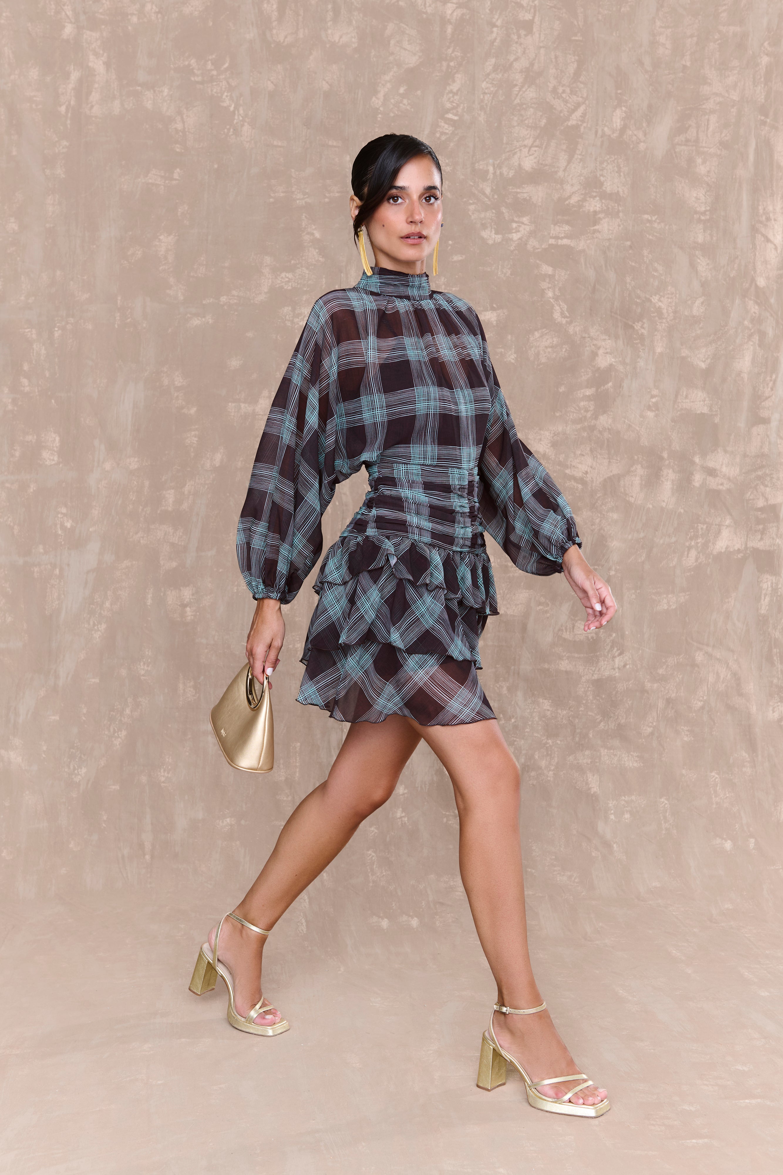 Robe à carreaux Emilie