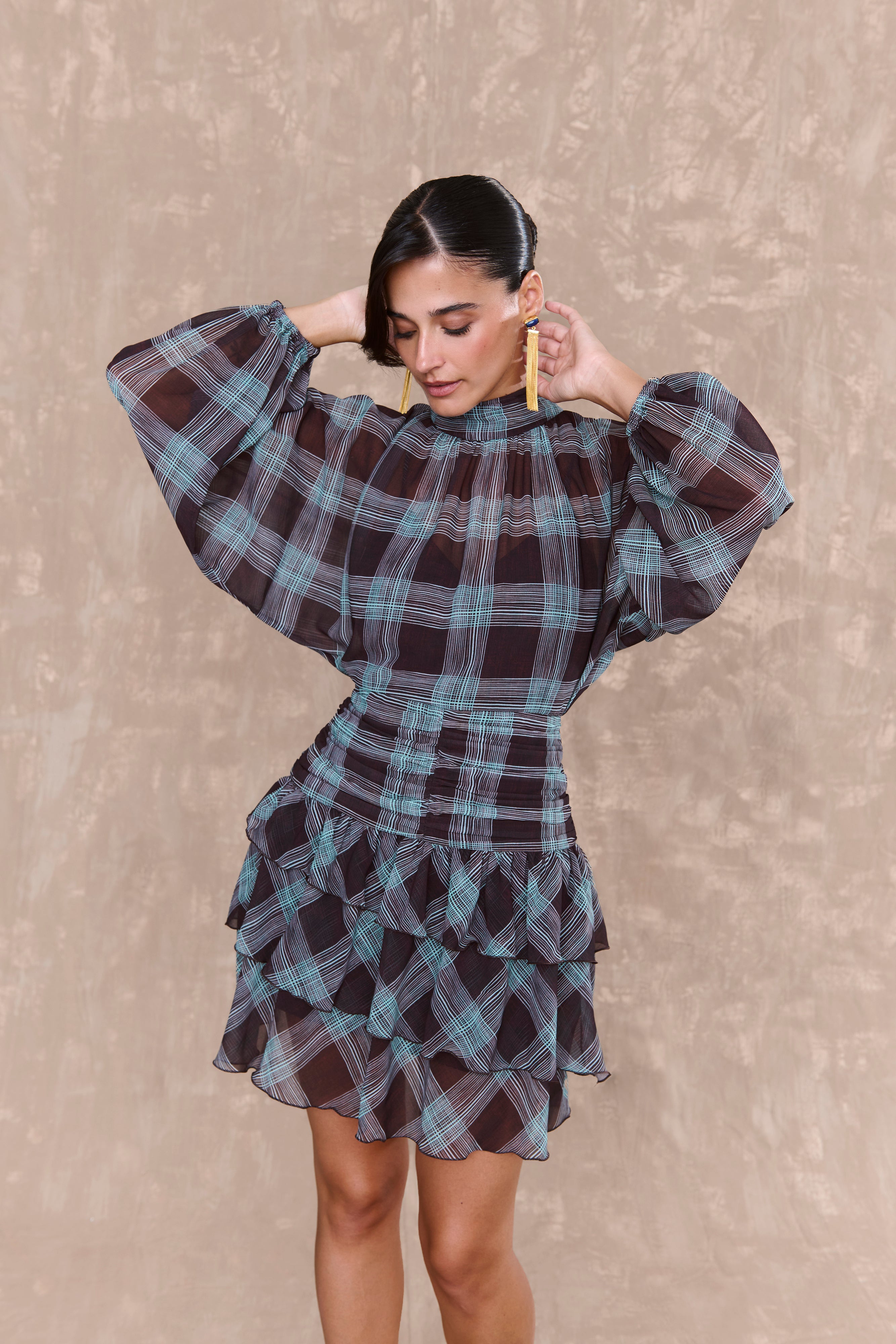 Robe à carreaux Emilie