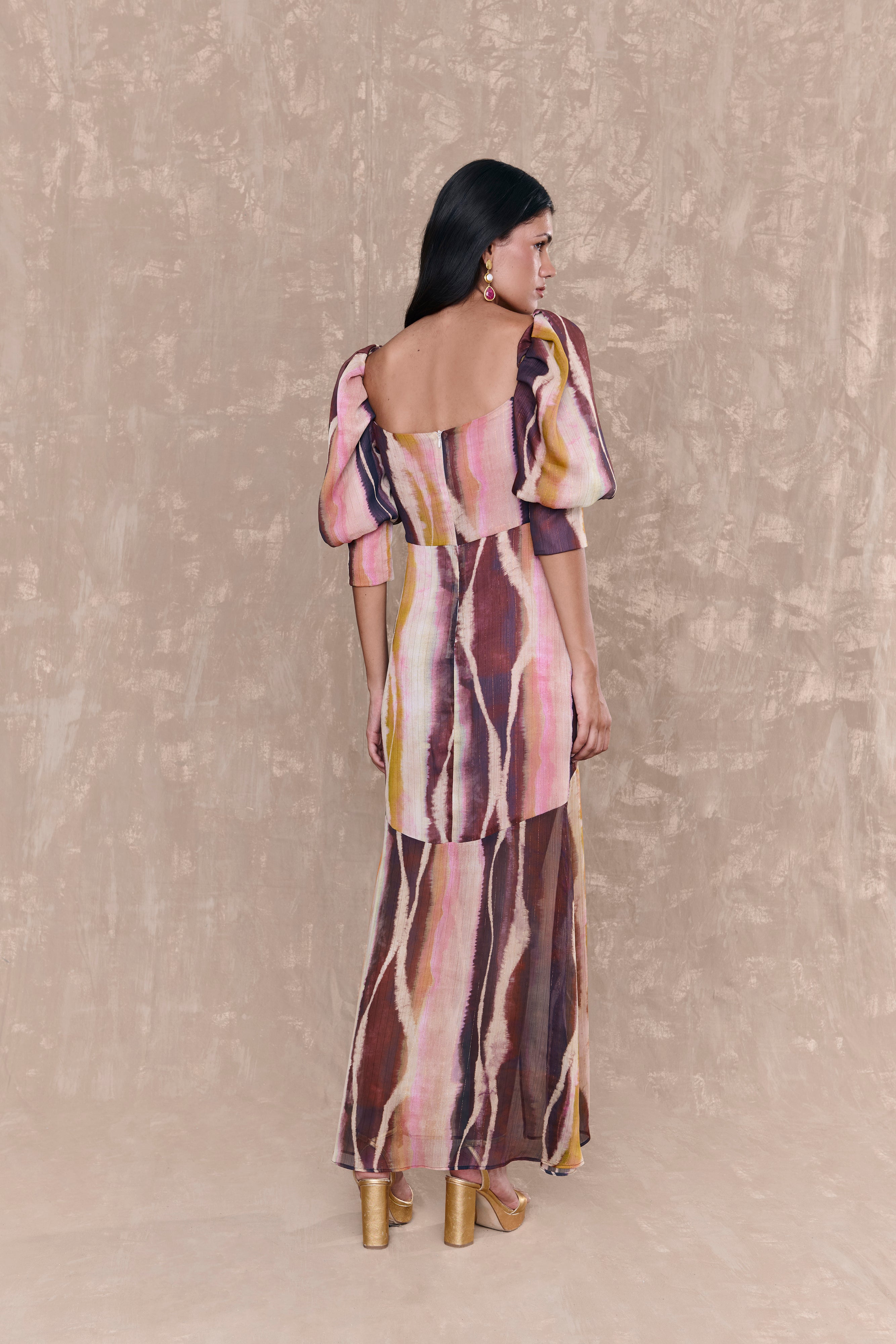 Loan Multicolor Print Dress