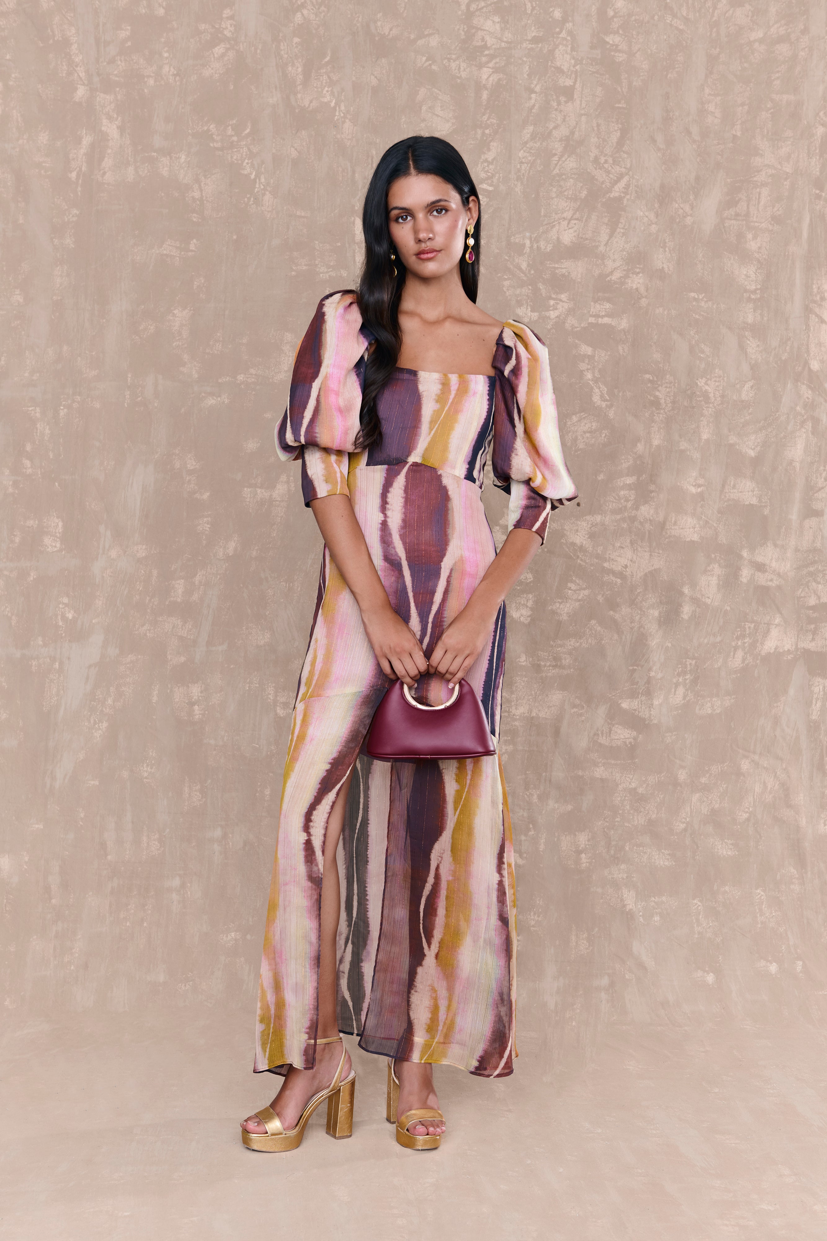 Loan Multicolor Print Dress