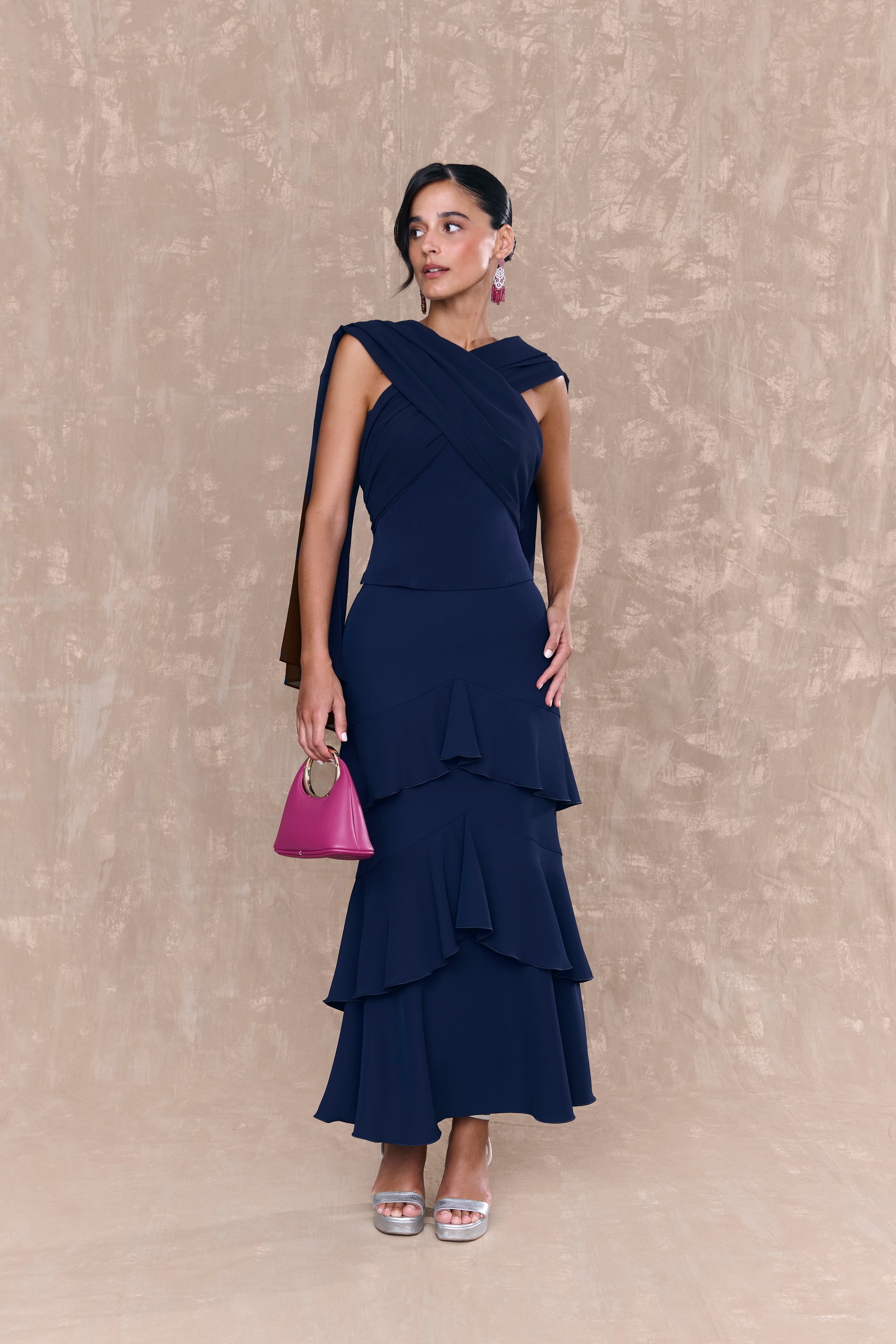 Falda Zia Azul Marino