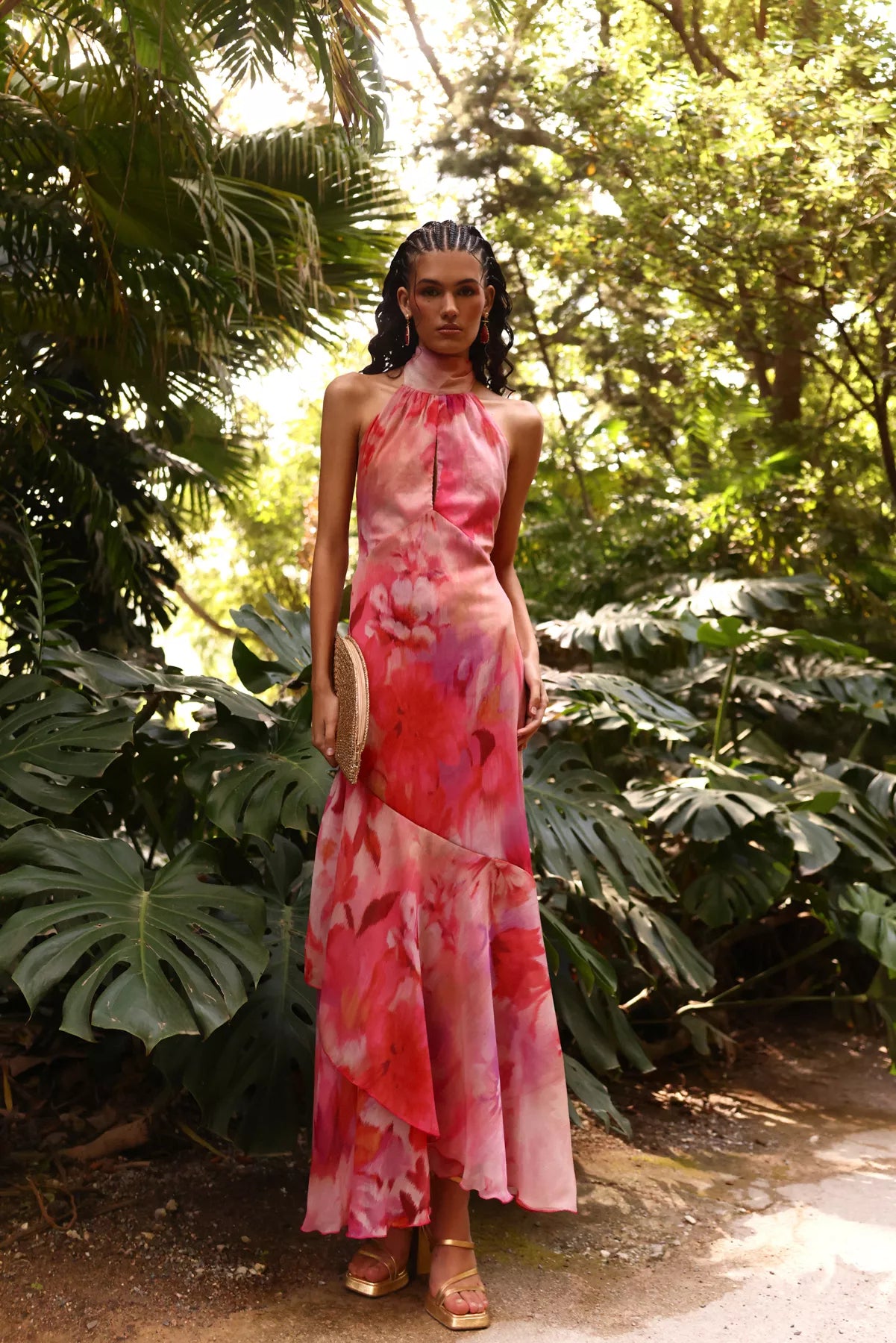 MIPHAI Vestido Esencia Rosa Invitada