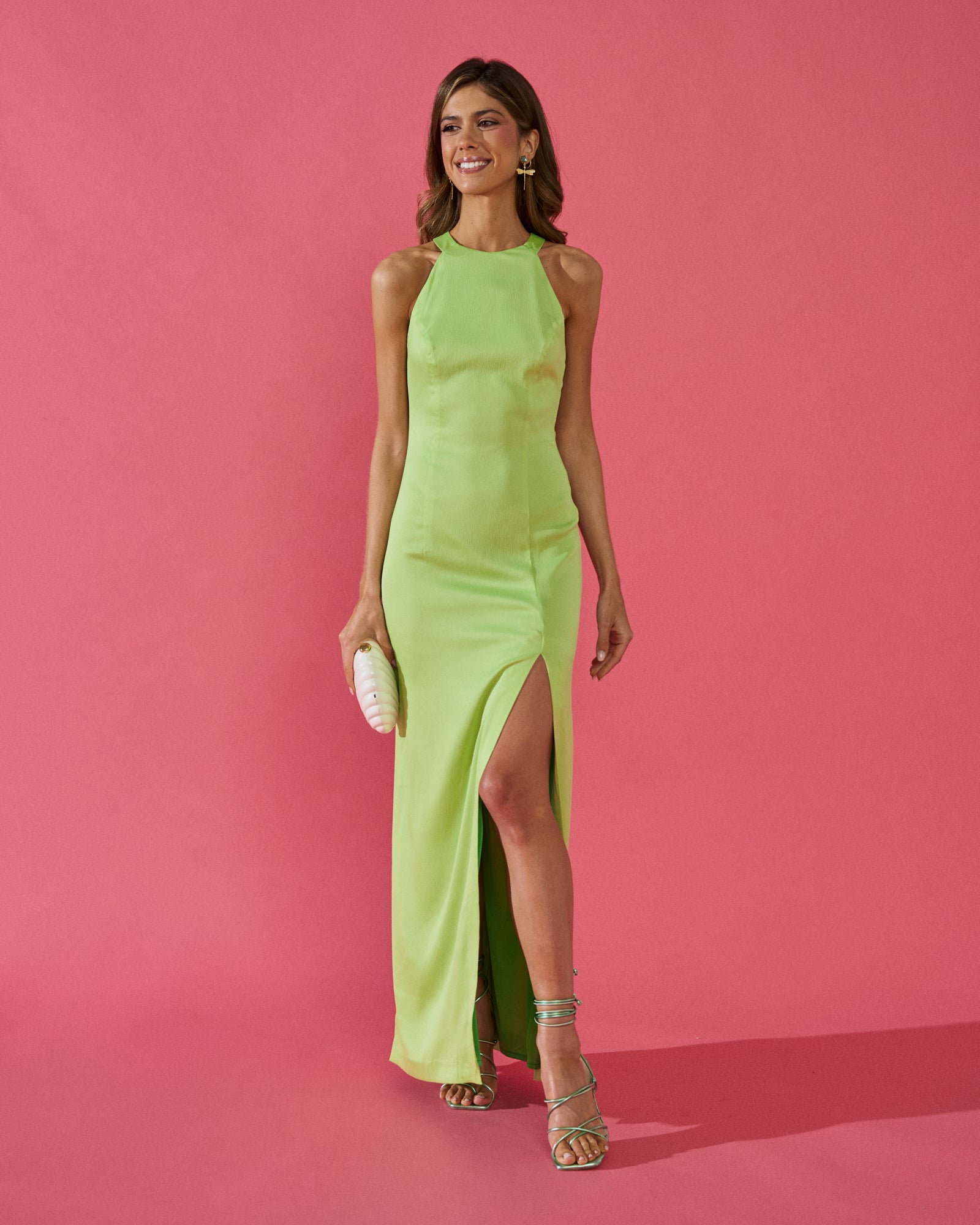 Pendientes Libélula Verde Oscuro