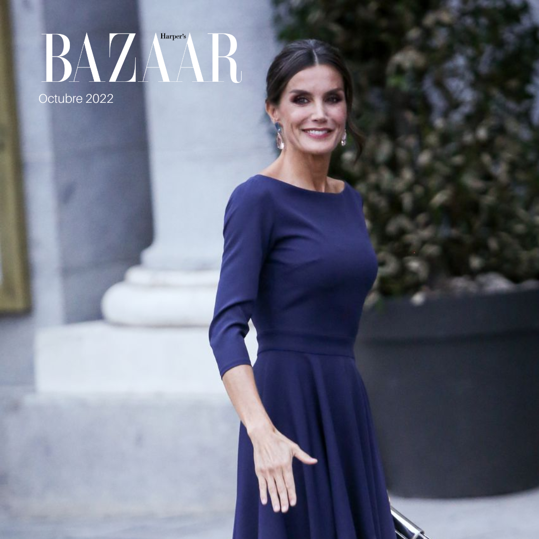 La Reina Letizia estrena vestido de Miphai