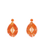 Palma Manizales Orange Earring