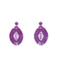 Palma Manizales Purple Earring