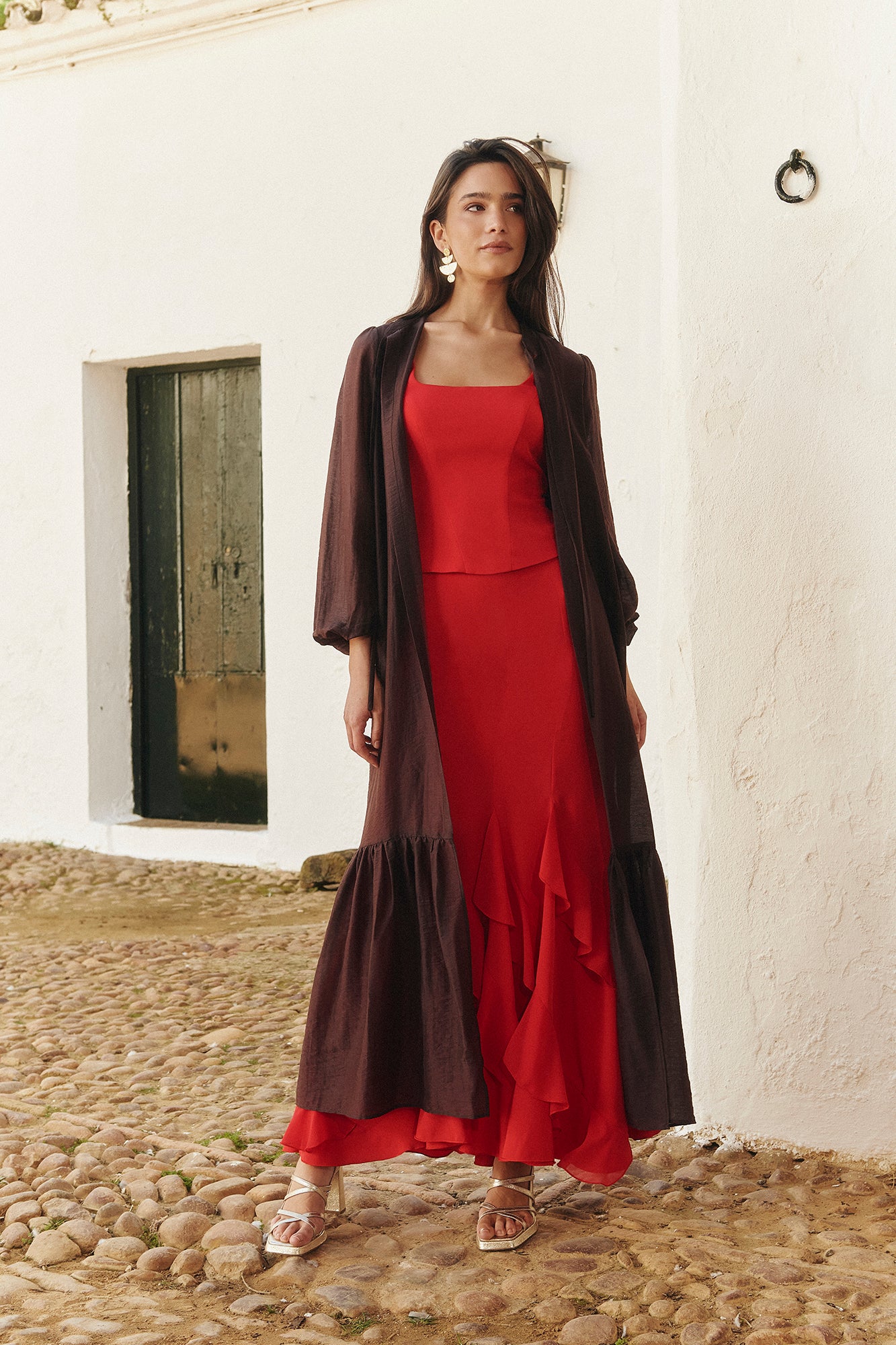 Miphai_Chaqueta_Renatta_Marrón_Invitada