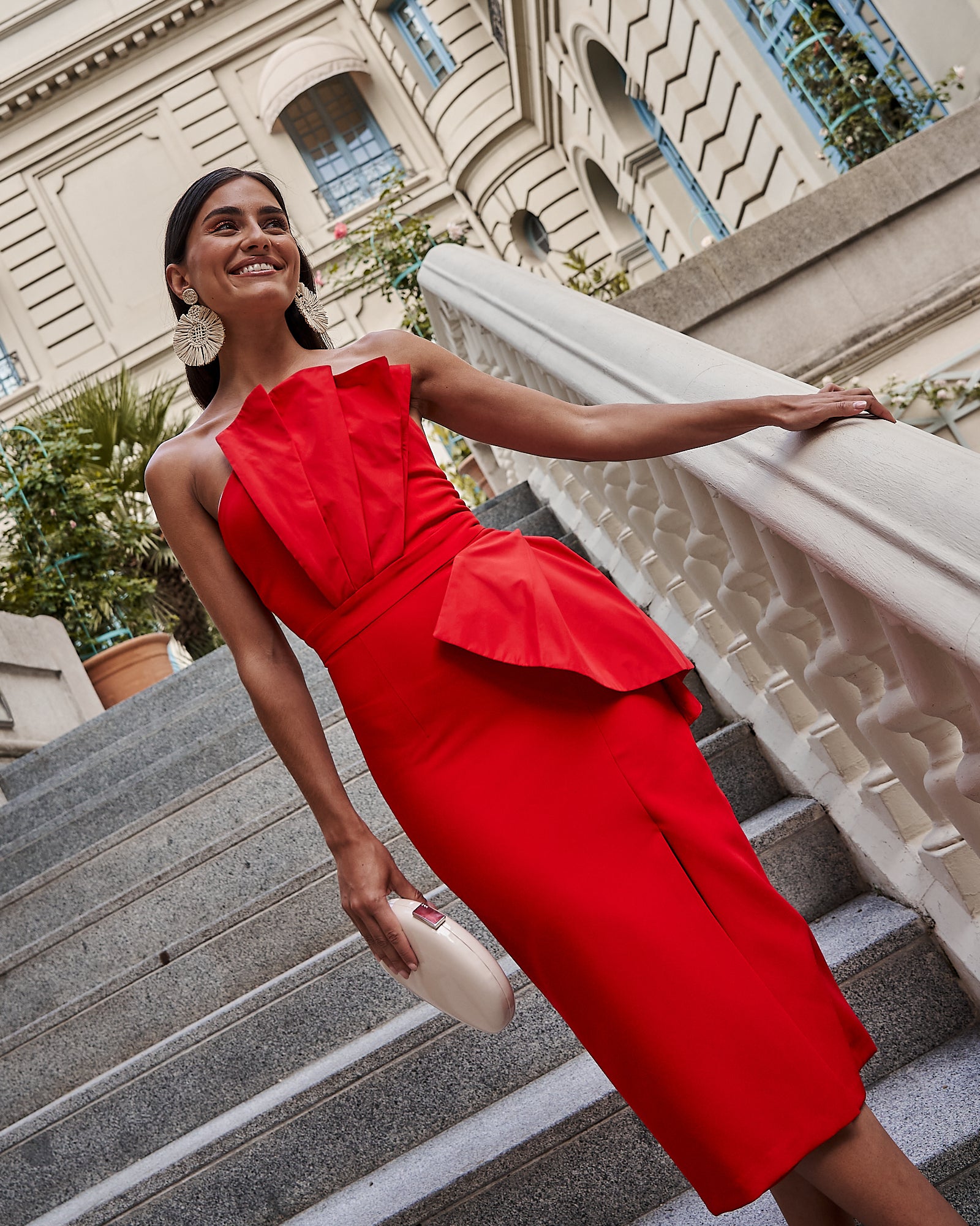Vestido Concha Rojo