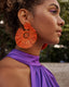 Palma Bogota Orange Earring