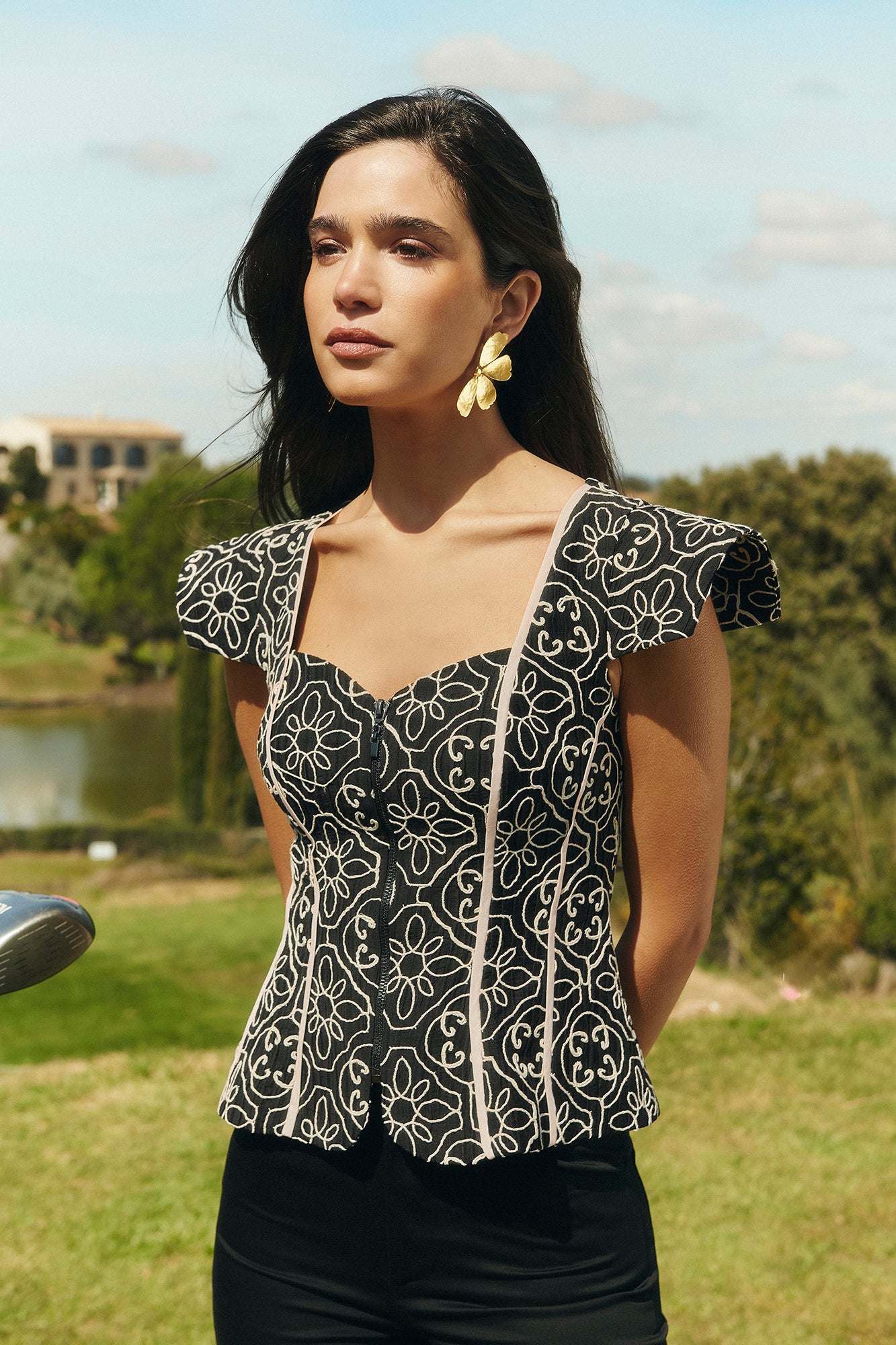 MIPHAI Top Athena Negro Invitada