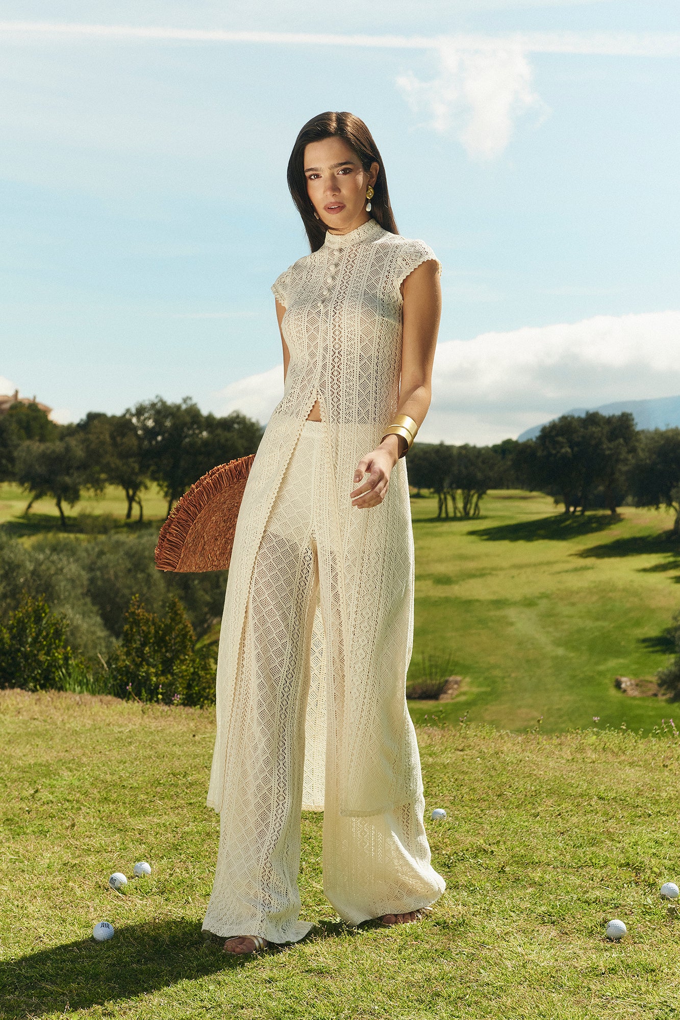 MIPHAI Set Tinsley Blanco Roto Invitada