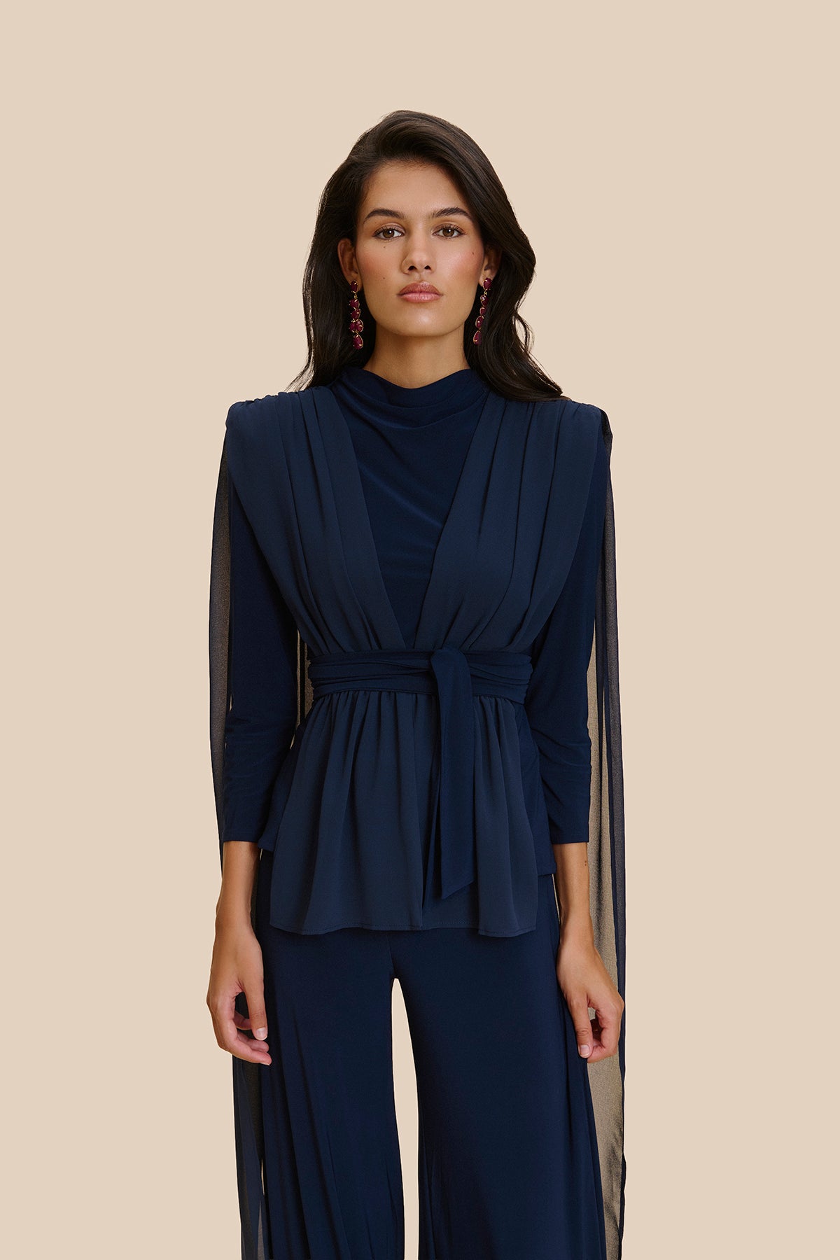Blusa Nina Azul Marino