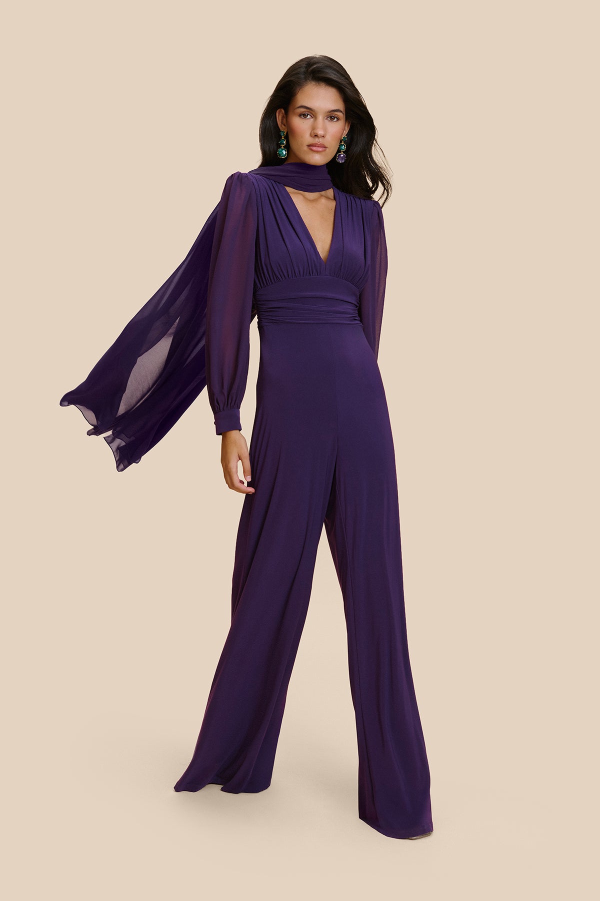 Amalfi Purple Jumpsuit