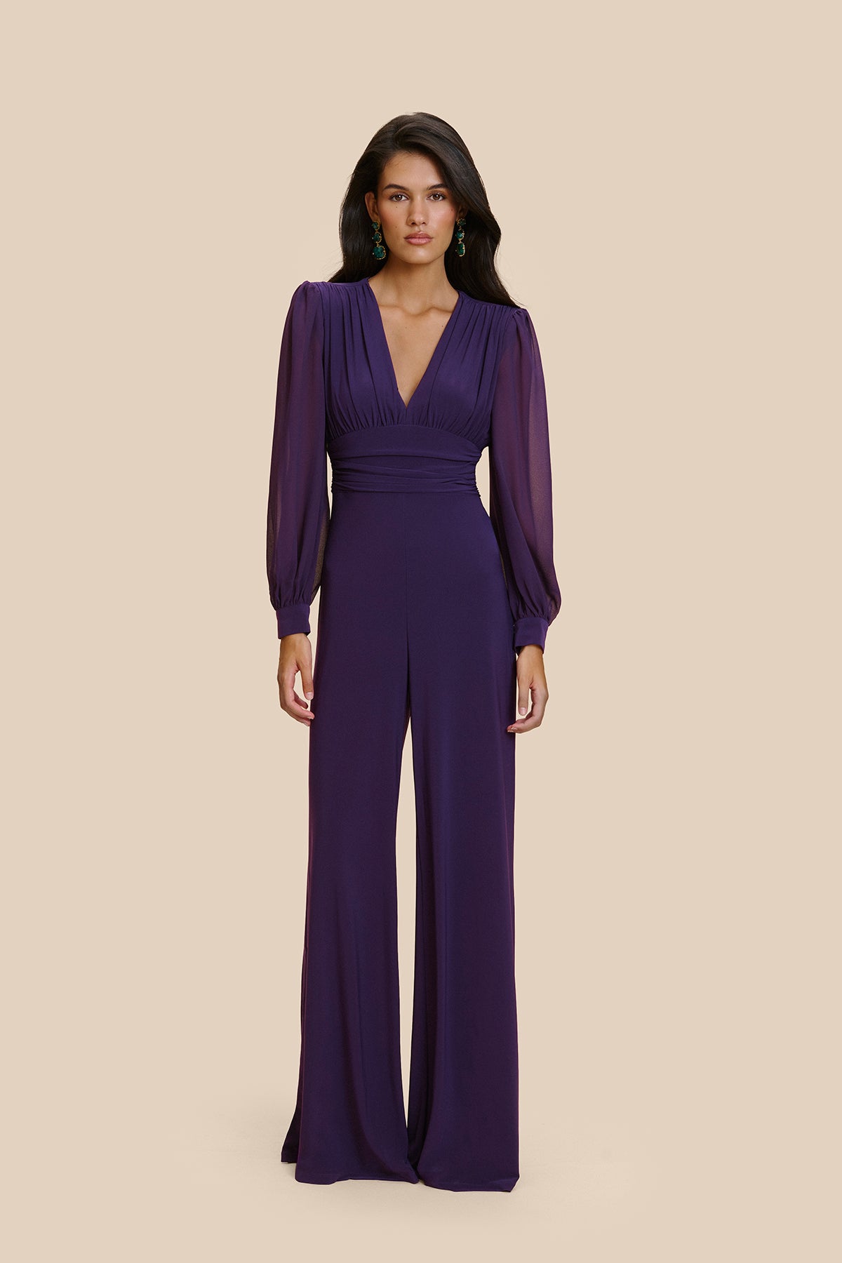 Amalfi Purple Jumpsuit