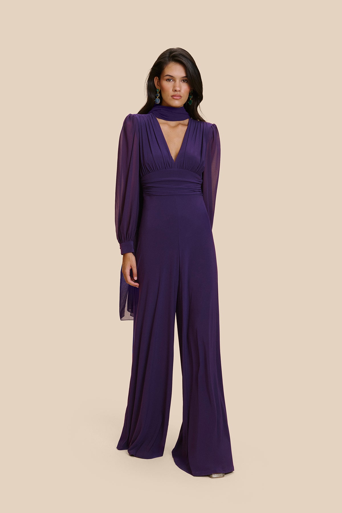 Amalfi Purple Jumpsuit