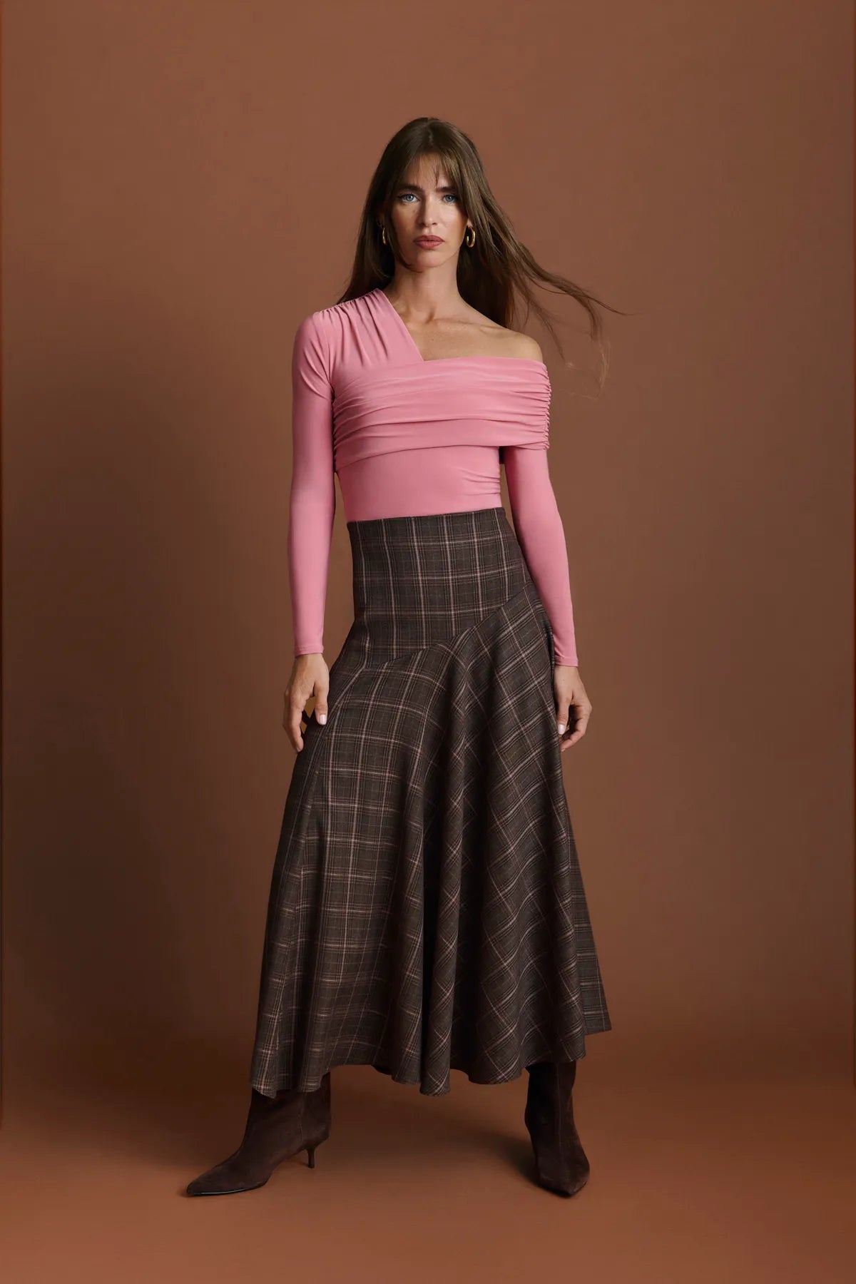 Miphai Top Elara Rosa Casual Frente