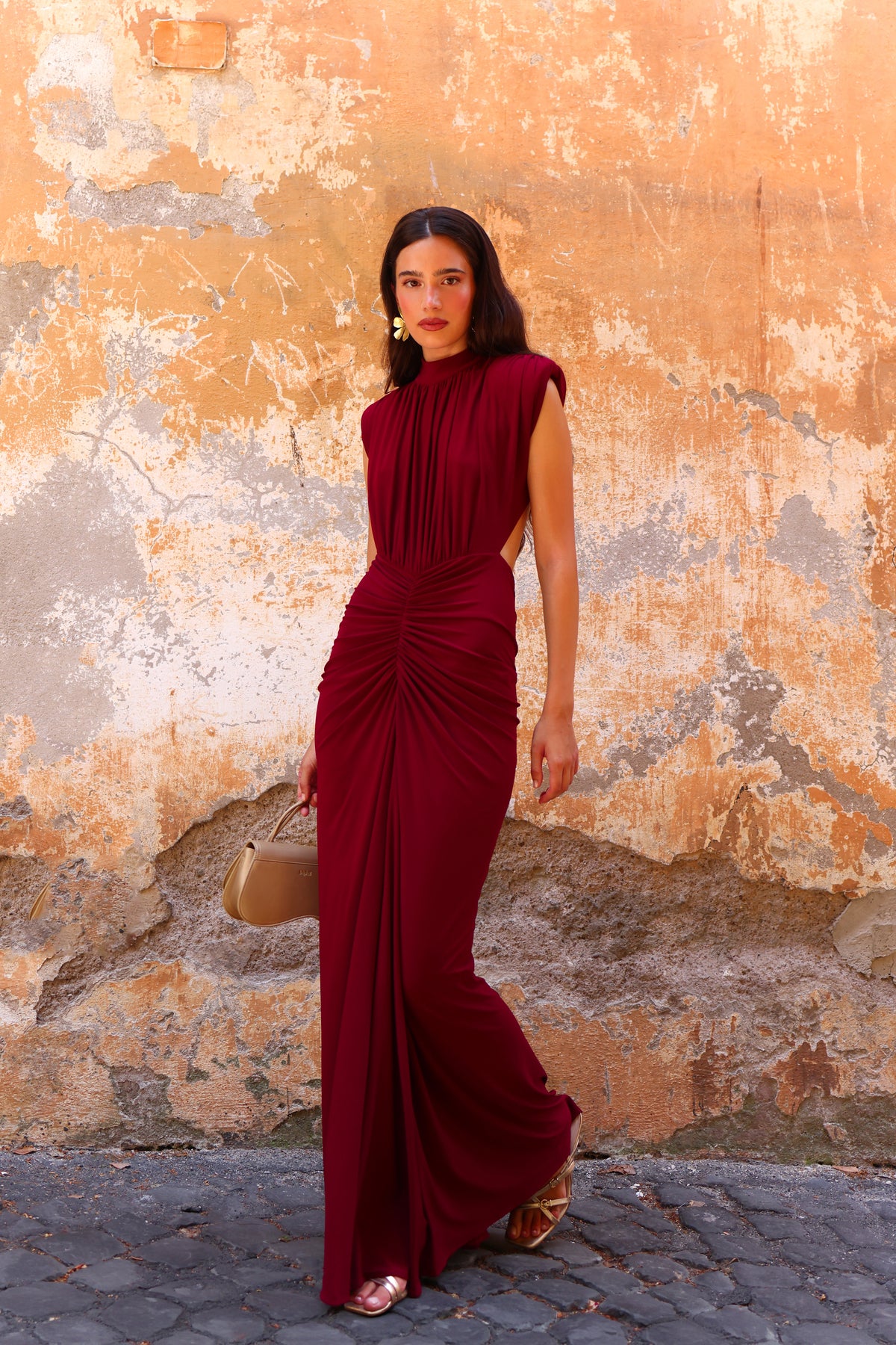 Arabella Garnet Dress