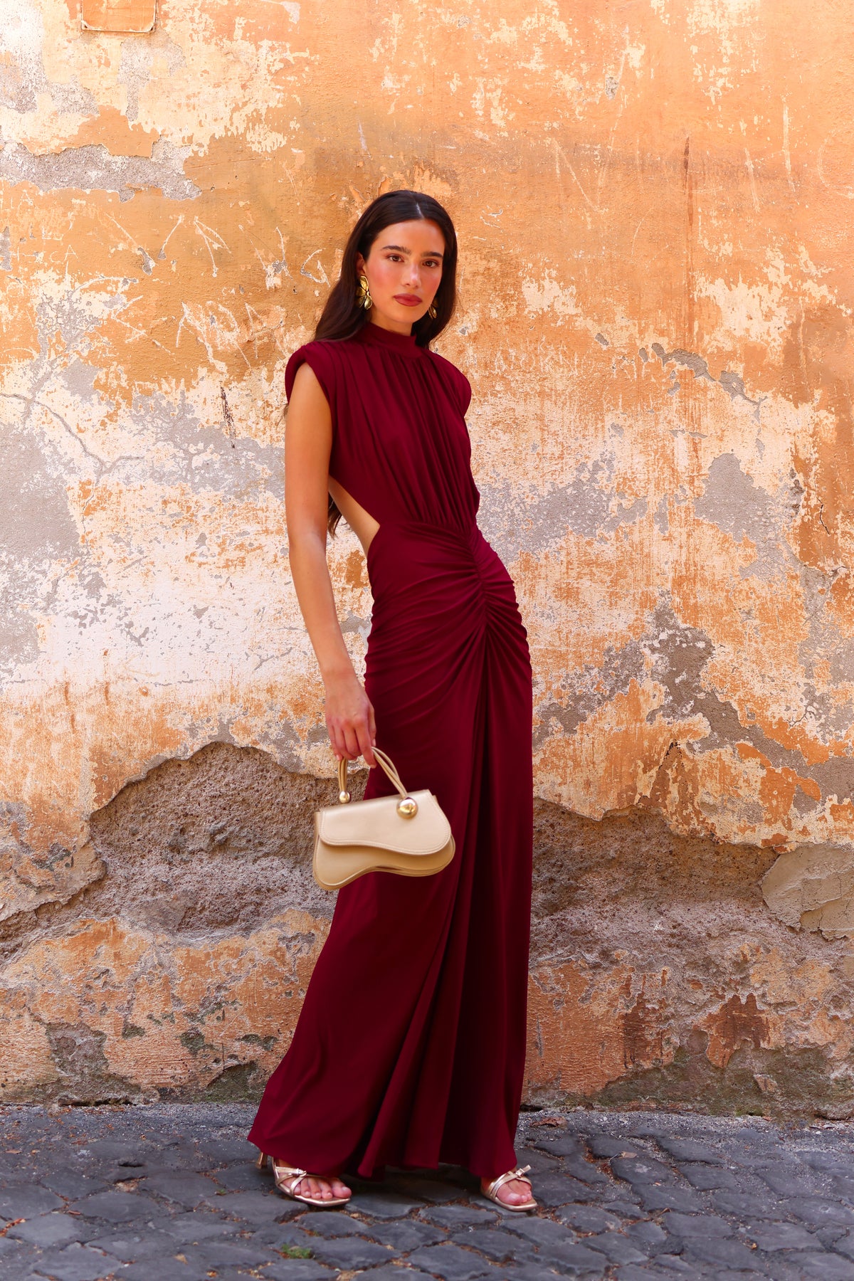Arabella Garnet Dress