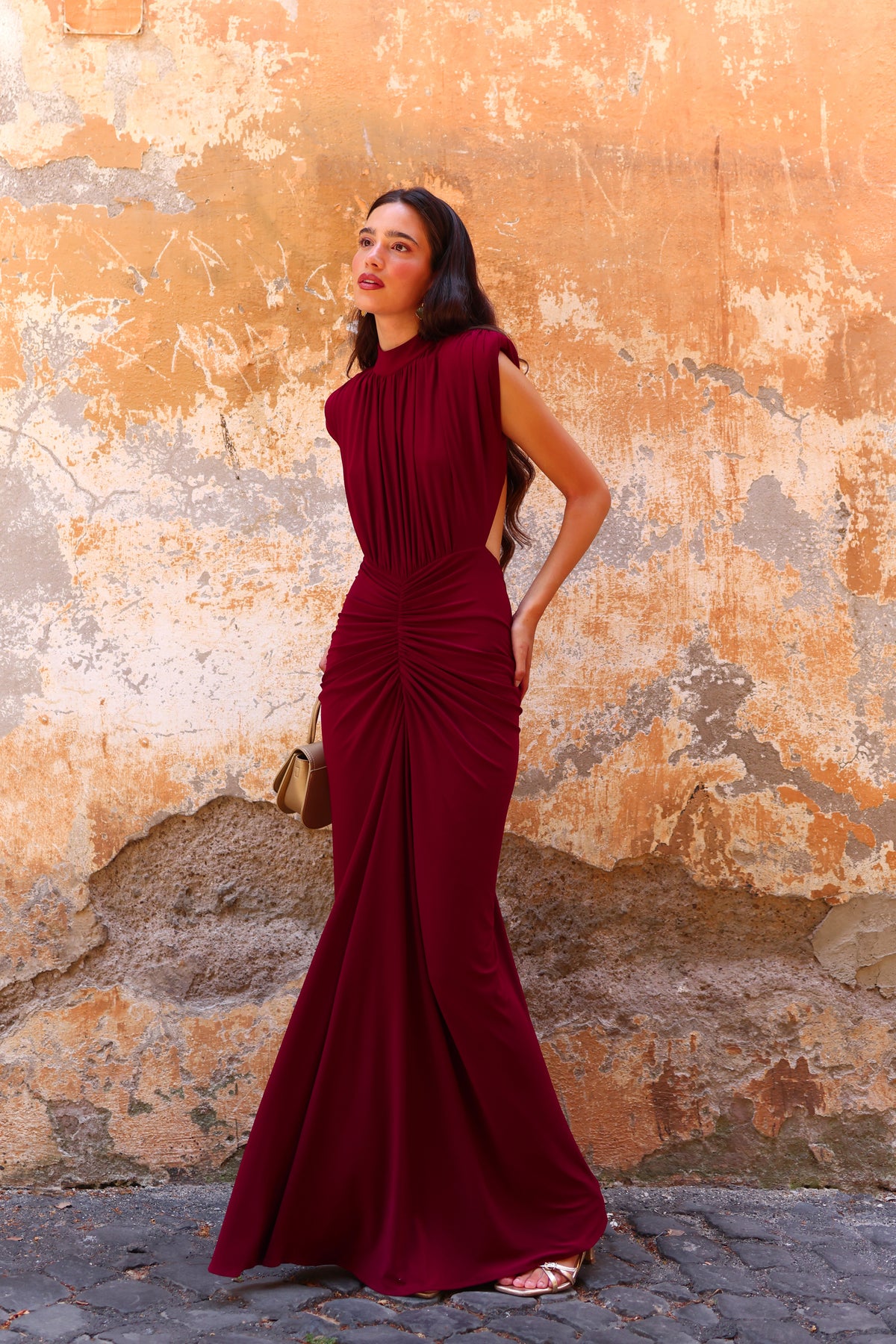 Arabella Garnet Dress