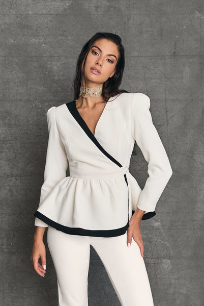 Chaqueta Bristol Blanca – Miphai1