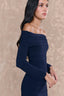 Diane Navy Blue Dress