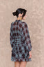 Emilie Checkered Print Dress