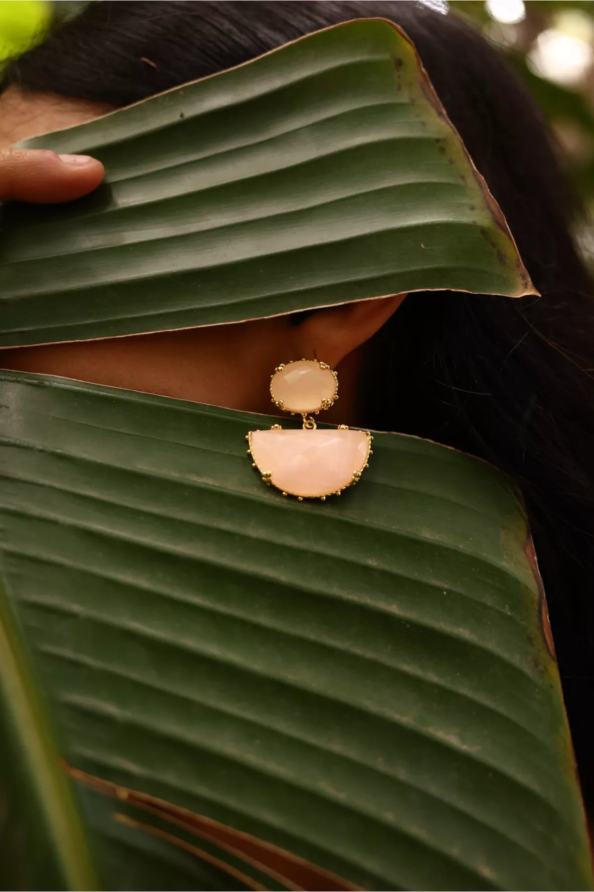 Pendientes Orla Rosa Nude