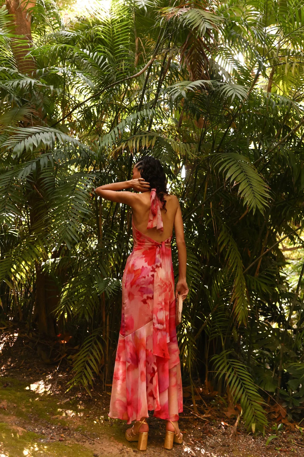 MIPHAI Vestido Esencia Rosa Invitada