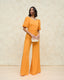Orange Sun dress suit