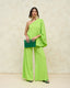 Green Raffia Bag