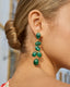 Green Coria Earrings