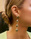 Mairena Green Earrings
