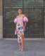 Manuela Pink Printed Dress