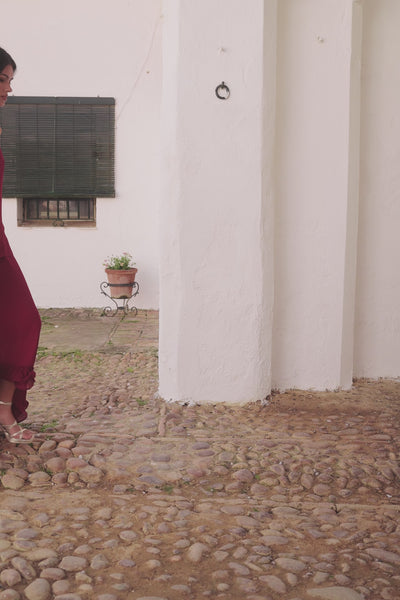 Miphai_Vestido_Nérida_Burdeos_Invitada