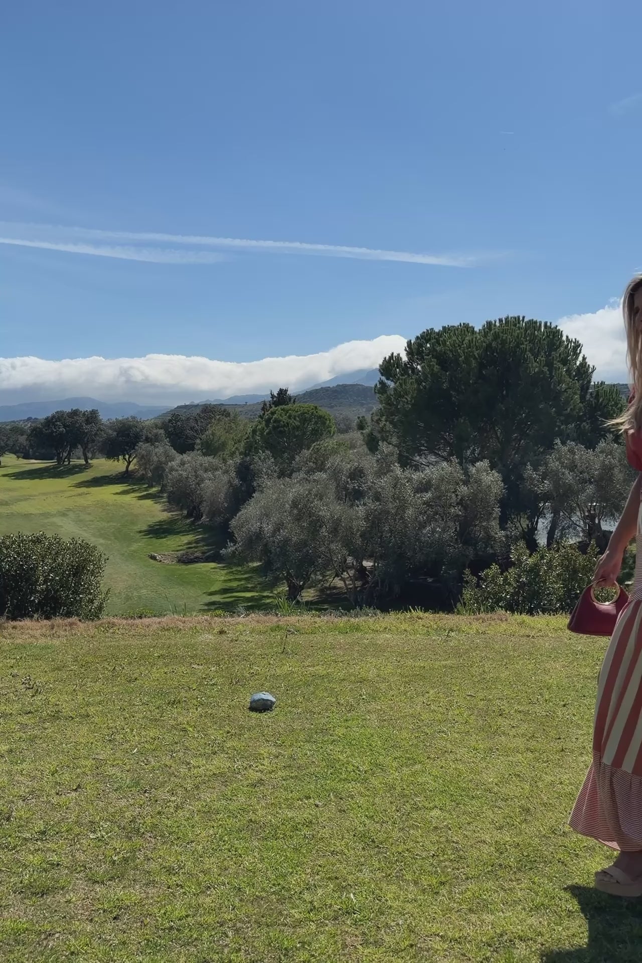 MIPHAI Top Fleur y Falda Aurora Terracota Casual