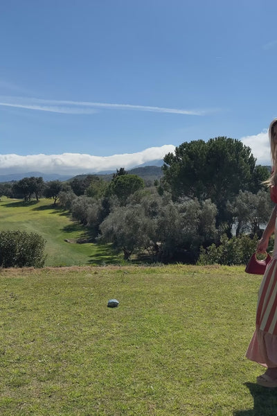 MIPHAI Top Fleur y Falda Aurora Terracota Casual